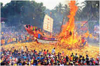 Iven Tahunan Bakar Tongkang Kenalkan Rohil pada Indonesia dan Dunia